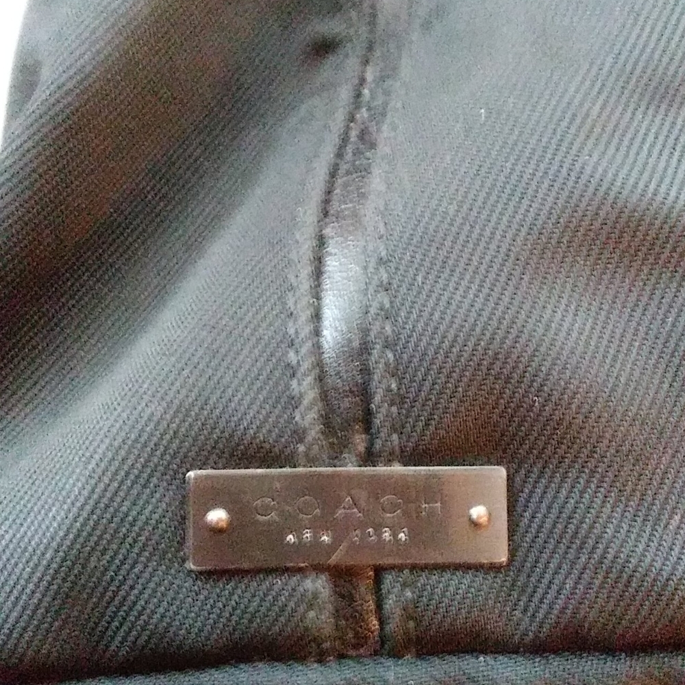 Authentic Coach Fabric Hobo - Picture 2 of 5